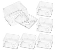 BESTYASH 5 Piezas Caja de Música Cubierta de Movimiento Kit de Repuestos para Caja de Música DIY Organizador de Cuerda Transparente Decoración de Escritorio para Musicales