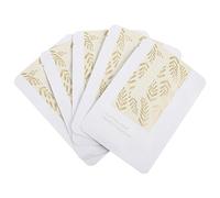 BESTYASH 5 Piezas de reparación parches faciales para las arrugas labio pegatinas suavizado parches nutritivos pliegues nasolabiales pegatinas tela no tejida blanco