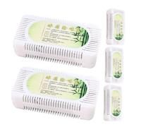 BESTYASH 5 Piezas Desodorante para Nevera y Congelador con Activado Paquete de Unidades Eliminador de Olores para Hogar Caja para Mantener y Neutralizar Malos Olores