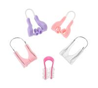 BESTYASH 5 Piezas Pinza Nariz Inserto Elevador De Nariz Corrector Nasal Para Hombres y Mujeres Pinzas Nasales Para Respirar Invisible Uso Diurno y Nocturno Clips