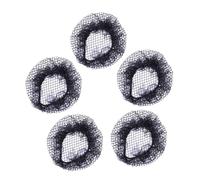 BESTYASH 5 piezas Redes para Moño de Ballet Malla de Encaje Invisible para Danza Gimnasia y Bodas Accesorio Reutilizable para Peinados Elegantes
