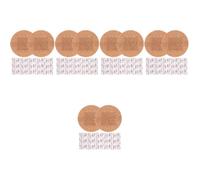 BESTYASH 5 Series Apósito Adhesivo Envoltura Pequeño Almohadillas Punta Del Dedo Parches Hemostáticos Hemostasia Piel Light Brown Tejido Elástico 50 Piezas X 5