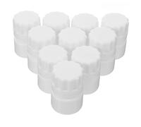 BESTYASH 5 Series Botella De Medicina De Plástico Portátil Dispensar Llave Botella Contenedor De Pastillas Fortín Bote De Pastillas Educación Física 10 Piezas X 5