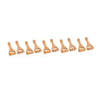 BESTYASH 5 Series Rodillo Masajeador De Madera Masaje Muscular Portátil Aliviar Tensión Y Pies Y Cuerpo Herramienta Manual Relajar Músculos Y Circulación 2 Piezas X 5