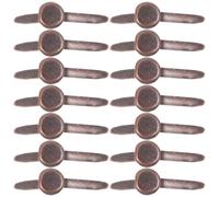 BESTYASH 50 Clavitos de Metal Marrón para Manualidades Diy, Sujetadores de Papel para Scrapbooking, Ideales para Comunicación Padre-hijo y Proyectos Creativos