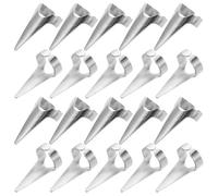 BESTYASH 50 Piezas Anillos de Uña para Trenzas Herramientas de Aleación para Separar Cabello Diseño Punk Minimalista Accesorios Artísticos para Estilizar y Expresar Creatividad Manos