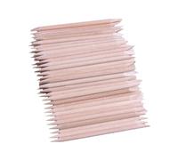BESTYASH 500piezas Palitos De Madera Para Manicura y Pedicura Aplicadores De Cera Dobles Multifuncionales Para y Cuidado De Uñas