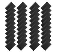 BESTYASH 50piezas Bolsas de Embalaje Exprés Negras Resistentes Golpes Impermeables para Envíos de Oficina Sobres Autoadhesivos