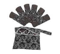 BESTYASH 6 Piezas Juego De Toallas Sanitarias Compresas Menstruales Reutilizables Absorbente Período Reutilizable Posparto Maternidad Servilleta La Capa Interna Es Fibra De Carbón De Bambú.