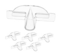 BESTYASH 6 Piezas Soporte de Gafas de Sol Pared Organizador Adherente para Almacenamiento de Gafas Rack para Exhibición de Lentes Oficina y Decoración