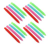 BESTYASH 60 Piezas Varilla para Rizar el Cabello Espiral Flexible para Permanente para Rizos de Cabello o Corto Varillas de Repuesto Color Aleatorio