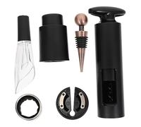BESTYASH 6piezas Abridor De Vino Eléctrico Juego De Accesorios para Vino Diseño Ergonómico Material Abs Fácil De Usar Excelente para