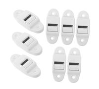 BESTYASH 8 Piezas Guía para Cortina Enrollable con Cepillo para Correa de Limpieza y Reducción de Ruido Persianas Instalación Rápida y Preciso