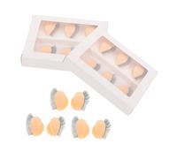 BESTYASH 9par Pestañas Simuladas De Doble De Párpados Para Práctica De Extensión De Pestañas Para Formación De Técnicos Principiantes Maniquí