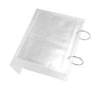 BESTYASH Álbum Organizador de Pegatinas para Uñas Capacidad Grande, Material Acrílico Ligero y Diseño Sencillo para Exhibir y Guardar Calcomanías de Decoración Nail Art