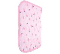 BESTYASH Alfombrilla Refrescante para Perros y Gatos de Seda Fría Superficie Suave y Diseño Rectangular para Verano en Casa, Cojín Plegable Estampado Delicado y Antideslizante