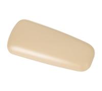 BESTYASH Almohadilla del Reposabrazos para Coche, Cojín Antideslizante y Resistente al Desgaste de Pu Beige para Interior de Vehículo, Accesorio Cómodo para Apoyo de Brazo y Rodilla
