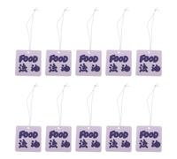 BESTYASH Ambientadores para Coche Colgantes de Silicona 10 Piezas Aromaterapia y Flujo de Aceite Fragancia Persistente para Habitáculo Decoración Compacta y Segura para Interior de