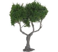 BESTYASH Árbol Miniatura Realista 10 Cm para Maquetas y Dioramas, Modelo de Árbol Paisaje en Plástico para Proyectos de Arquitectura y Trenes, Escultura Detallada para Manualidades