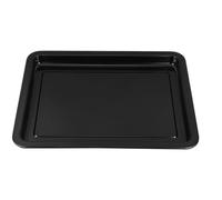 BESTYASH Bandeja Rectangular Esmaltada Negra Asar para Horno Doméstico