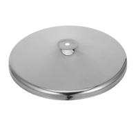 BESTYASH Base de Mesa Redonda de Acero Inoxidable 36 Cm Placa Tipo Campana de 0,6 Mm, Base Giratoria para Taburete de Bar, Cocina y Comedor, Repuesto Resistente para Sillas Giratorias