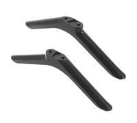 BESTYASH Base de Televisión Inteligente para Smart TV 32 Pulgadas, Soporte de Base de TV con Patas Antideslizantes de Acero Negro, Patas de Repuesto Compatibles, Montaje sin Taladros