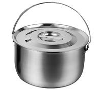 BESTYASH Bol Mezclador de Ensalada Inoxidable con Tapa y Asa Recipiente de Almacenamiento de Cocina para Ensaladas y de Limpiar y Resistente Altas