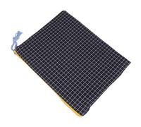 BESTYASH Bolsa de cosméticos portátil Bolsas artículos de Aseo Bolsa de Maquillaje Neceser de Maquillaje Bolsa de Almacenamiento de Maquillaje Bolso de la Cremallera Sabana de Algodon Azul