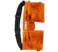 BESTYASH Bolsa de Herramientas Infantil Multifuncional para Jardín Cinturón de Herramientas Portátil Resistente al para Amarillo