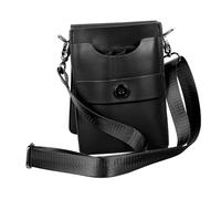 BESTYASH Bolsa de Tijeras de Peluquería Profesional Riñonera Multifuncional para Estilistas Organizador de Herramientas de Corte para Salones y Barberías Color Negro