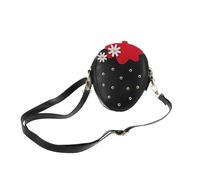 BESTYASH Bolso De Hombro De Strawberry Kawaii para Niñas Bandolera De Fruta Diseño De Fresa para Uso Diario y Accesorio De Moda Espacio Versátil y Material Seguro