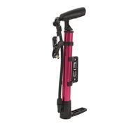 BESTYASH Bomba Bicicleta Portátil Mini Inflador Aire Alta Eficiencia Ligera para Bicicletas y Scooters Eléctricos Roja de Aluminio