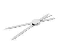 BESTYASH Brújula De Medición Cosmética Guía Para Cejas Herramienta De Alineación De Microblading Regla Para Mapeo De Cejas Regla