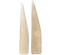 BESTYASH Bruñidor de Ágata 2 Piezas, Herramienta de Pulido Manual para Joyería de Oro y Plata, Pulidora de Joyas Portátil de 8 Cm, Adecuado para Mantenimiento y Color Aleatorio