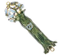 BESTYASH Caja De Escrituras Poste Puerta Mezuzá para Puerta Decoración De Mezuzá con