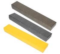 BESTYASH Caja de Pinceles Retro de 3 Piezas (Negro Dorado, Gris Plateado, Amarillo Dorado) para Abanicos Plegables, Estuche Decorativo Compacto y Práctico para Almacenamiento Artesanal
