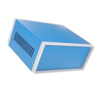 BESTYASH Caja de proyecto metálica 100x230x185 mm, resistente a la intemperie, fácil instalación, para electrónica y bricolaje, caja de conexiones de metal, 1 unidad