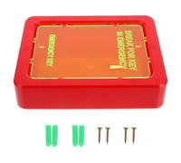 BESTYASH Caja de Seguridad para Extintor Sistema de Enclavamiento para Puertas y Ventanas, Montaje Exterior para Hogar y Hotel Estilo