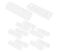 BESTYASH Caja Transparente de Almacenamiento para Vacunas 3 Ml 5 Piezas Estuche Plástico Resistente para Botellas Pequeñas Organizador para Refrigerador y Congelador en Hospitales y