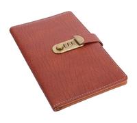 BESTYASH Carpeta de Recibos con Combinación y Tarjeteros Porta Cheques y Documentos Cuero Pu con Bolsillos para Oficina y Finanzas Personales
