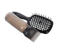 BESTYASH Cepillo Desenredante Antitangles Con Diseño De Rápido Secado y Botellas De Champú Seco Para Cabello Rizado Grueso y