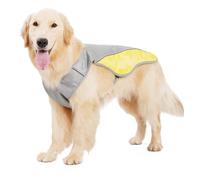 BESTYASH Chaleco Reflectante para Perros y Cachorros Diseño Liviano y Tejido Transpirable, Adecuado para Noches Oscuras y Escalada en Montaña Color Aleatorio