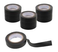 BESTYASH Cinta Aislante Negra de PVC Fina para Reparación de Cables 15 M 10 Piezas Resistente a Altas Temperaturas Adecuado para Uso Automotriz y Eléctrico Interiores y Exteriores