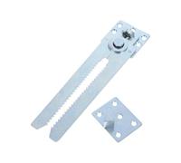 BESTYASH Conector de Sofá Seccional de Hierro Color Plata Acabado Exquisito, Hebilla Resistente para Fijar y Unir Muebles en Sala