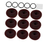 BESTYASH Conjunto de Peinado Cabeza Esférica Donut para Moños Molde para Hacer Moños Tipo Donut para Ocasiones Informales Formales y Especiales Herramienta de Peinado Suave y Duradera