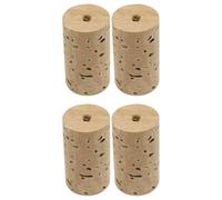 BESTYASH Corchos para Flauta Travesera 4 Unidades, Tapones de Repuesto Duraderos para Reparación y Mantenimiento de Instrumentos Musicales
