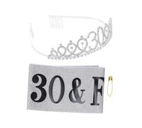 BESTYASH Coronas Tiara De Cumpleaños Con Banda Exquisita Diadema Suministros Para Fiestas De Cumpleaños Para Fiesta De Princesa