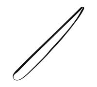 BESTYASH Correa para Tocadiscos Negra de Goma 49 Cm, Cinturón de Repuesto Elástico para Fonógrafo, Accesorio de Audio para Plato Giratorio, Compatible Máquinas de Cinta y Gramófonos