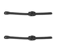 BESTYASH Correas de Fijación para Zapatos de Patinaje Hebillas de Microajuste en Forma de Corazón, 2 Juegos, para Patines de Velocidad y Uso en Pistas Cubiertas