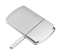 BESTYASH Cortador para Uso Versátil de Acero Inoxidable de y Salchichas con Corte y Diseño Resistente en Cocinas y Picnics